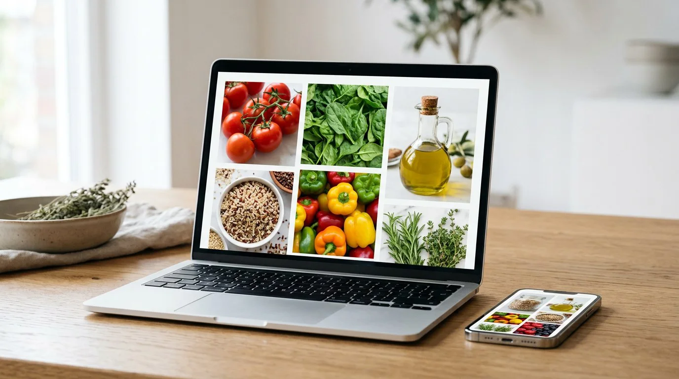 Gıda firması için kurumsal web sitesi